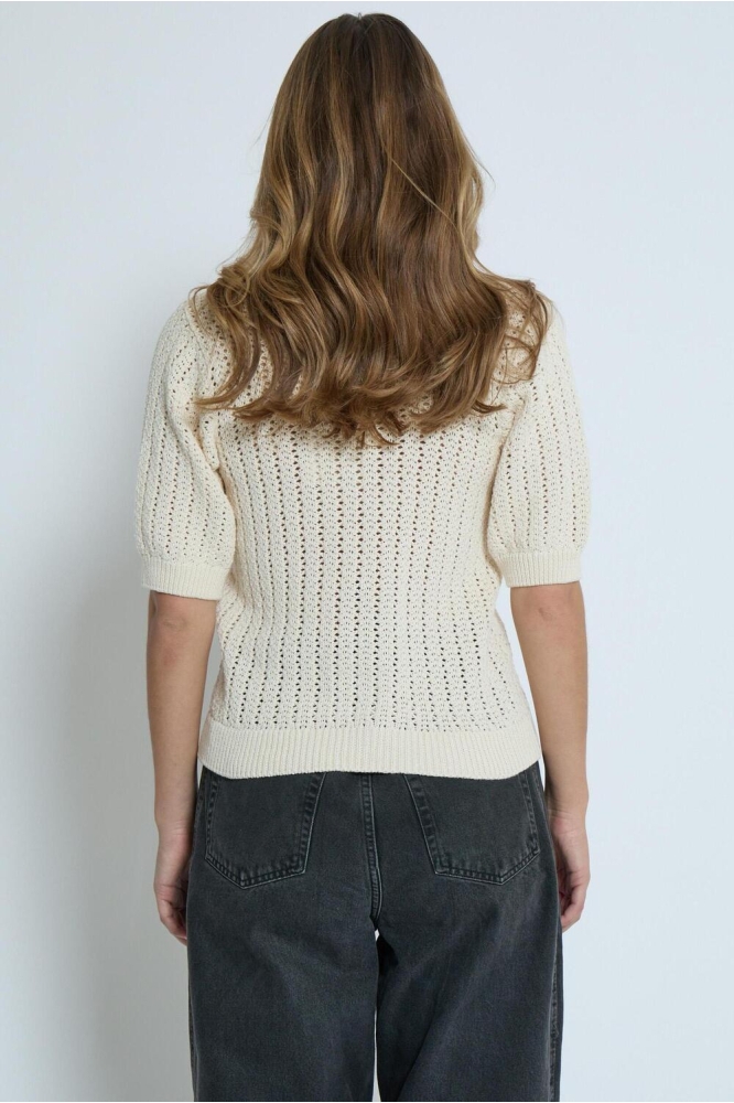 HADY KNIT CARDIGAN PC8296 0202 WHITECAP GREY